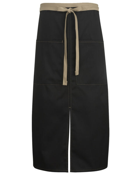 bistro apron, black bistro apron