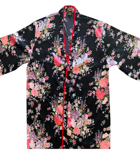 happi coat, Japanese happi coat, sushi server happi coat, short kimono, kimono