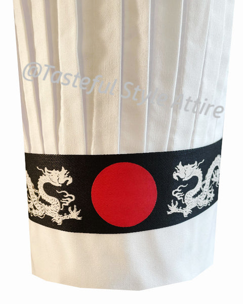 Hibachi chef tall hat set, chef tall hat sets