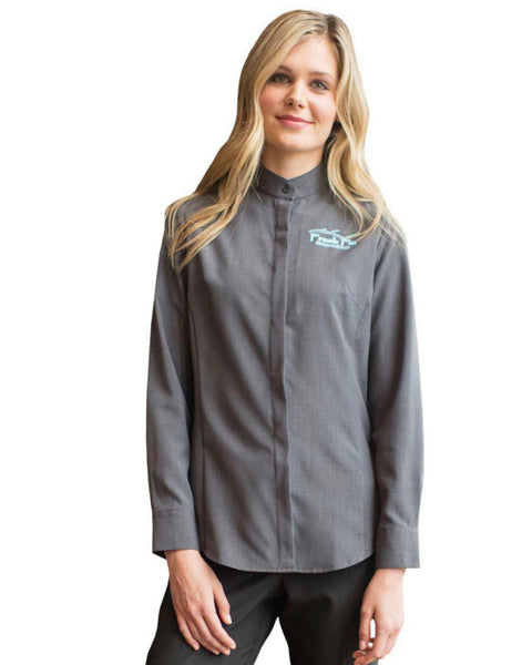 diner server blouse, diner server shirt, hotel server shirt, hotel server blouse