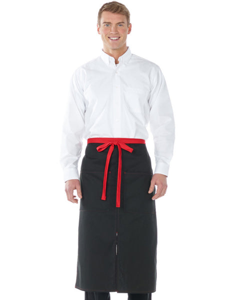 bistro split apron, color block bistro apron
