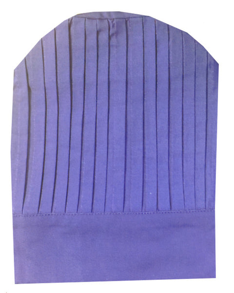 purple chef tall hats, classic chef hats