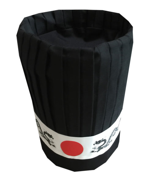Teppan Chef Hat Set, Hibachi chef uniforms, Hibachi chef tall hat set