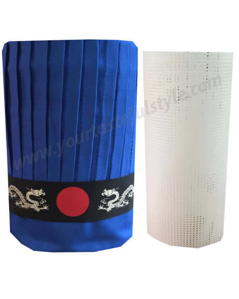 Japanese chef hat set, hibachi grill chef hat set, hibachi grill chef uniform