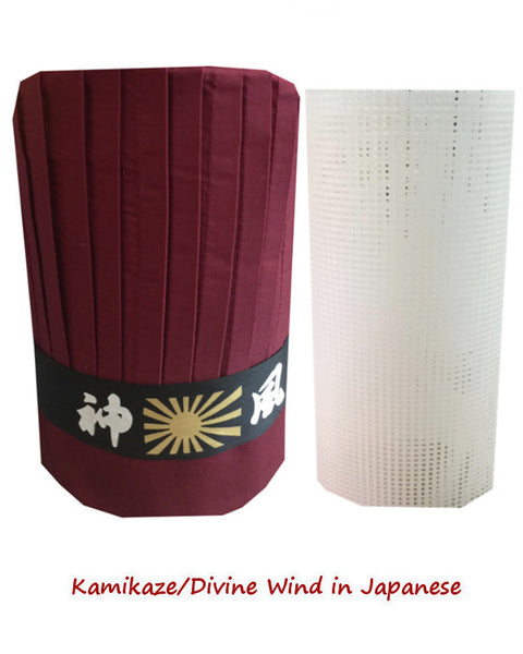 hibachi chef hat set, hibachi chef tall hat, Teppan Chef Hat Sets