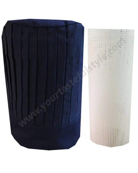 Hibachi Chef Tall Hat and net, hibachi chef hat set with net