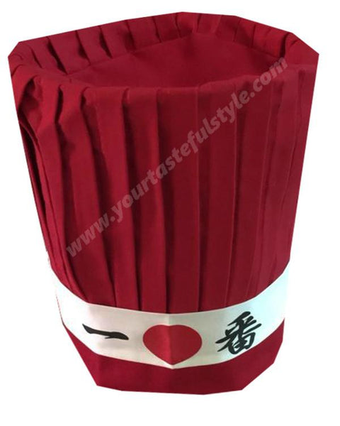 hibachi chef hat sets, Teppanyaki chef hat set, Japanese grill chef hat set