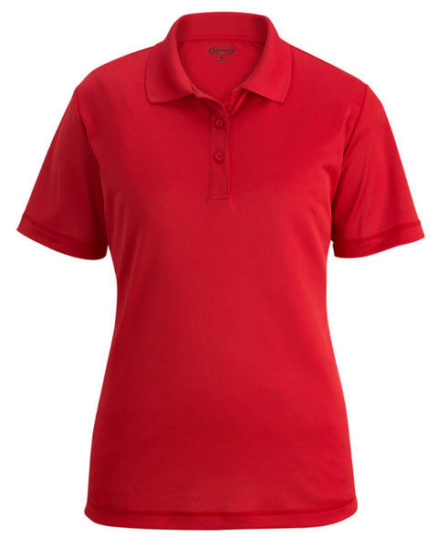 fast food polo shirts, fast food server polo, red women polo