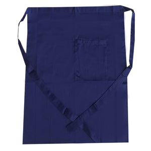 bistro apron, apron, dark blue apron