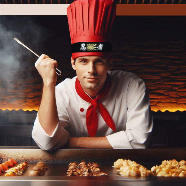 HIBACHI CHEF HAT SETS