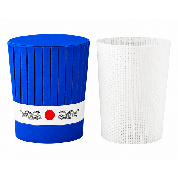 3-piece professional Hibachi chef headwear set