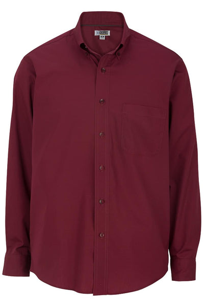 Lightweight Long sleeve Poplin shirt for men