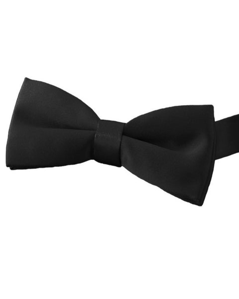 black bow tie, bow tie