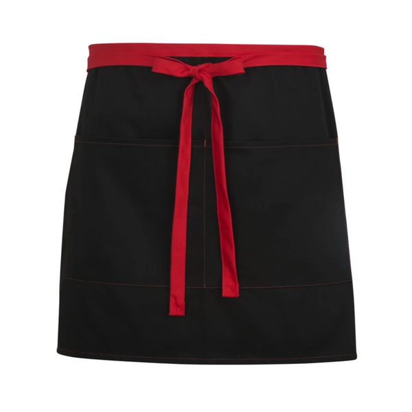 Black restaurant front house bistro apron