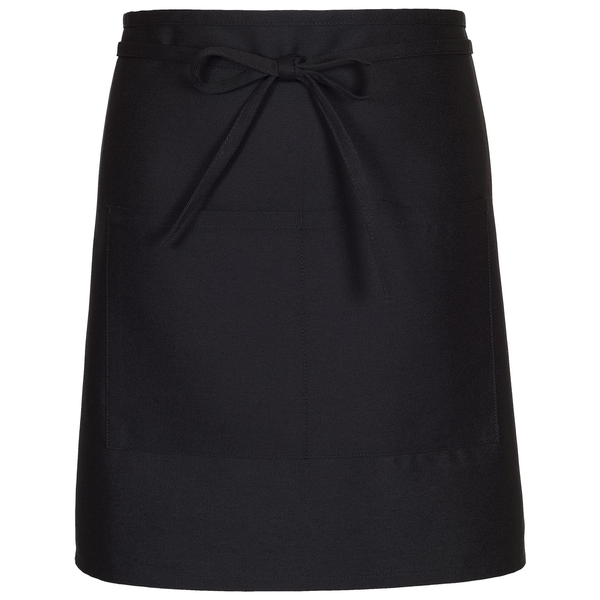 Black two pockets chef apron, restaurant chef bistro apron