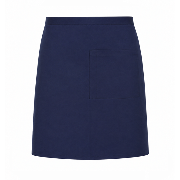 bistro apron, navy blue bistro apron, front house apron, kitchen chef apron, chef apron navy blue