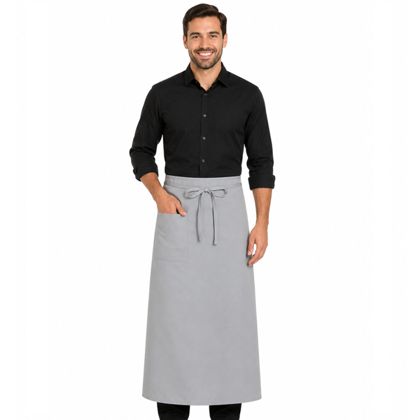 full length bistro apron, bistro apron, kitchen chef bistro apron, front house unisex aprons, front house bistro aprons