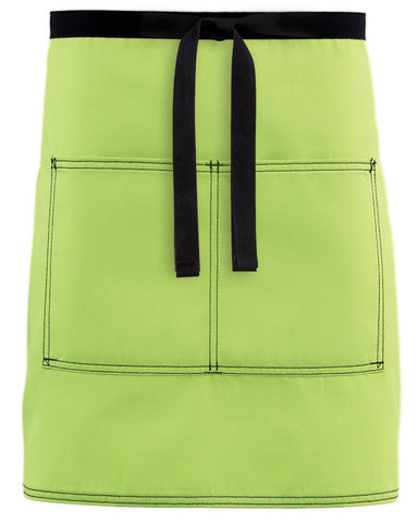 Bistro apron, half-length bistro apron, apron