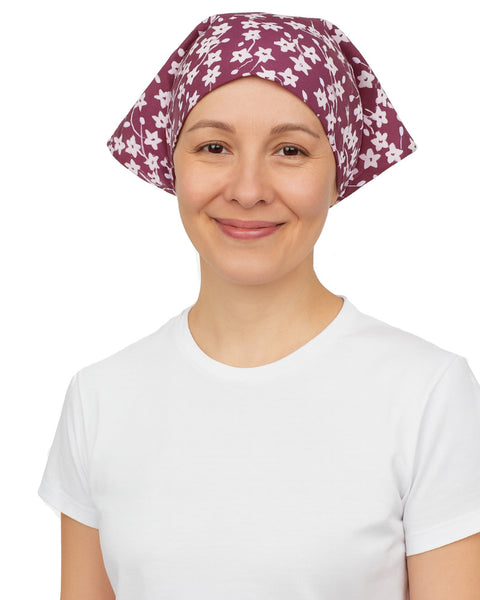 food service head wrap, adjustable head wrap