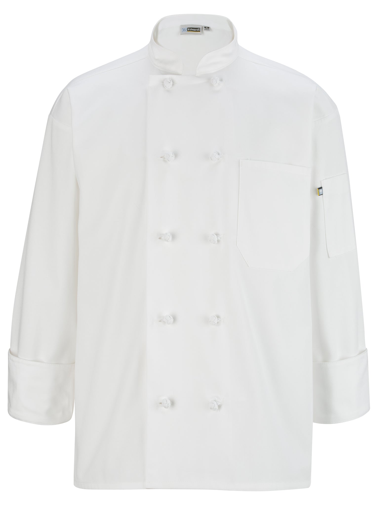 chef outfit, chef uniform, chef knot buttons coat