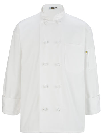 chef outfit, chef uniform, chef knot buttons coat