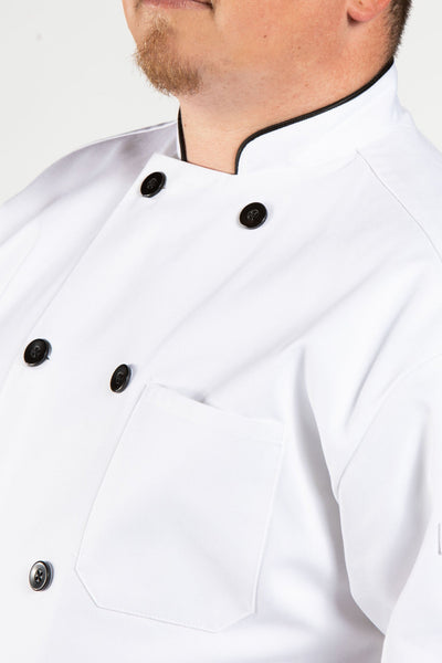 classic long sleeve chef coat, classic chef coat