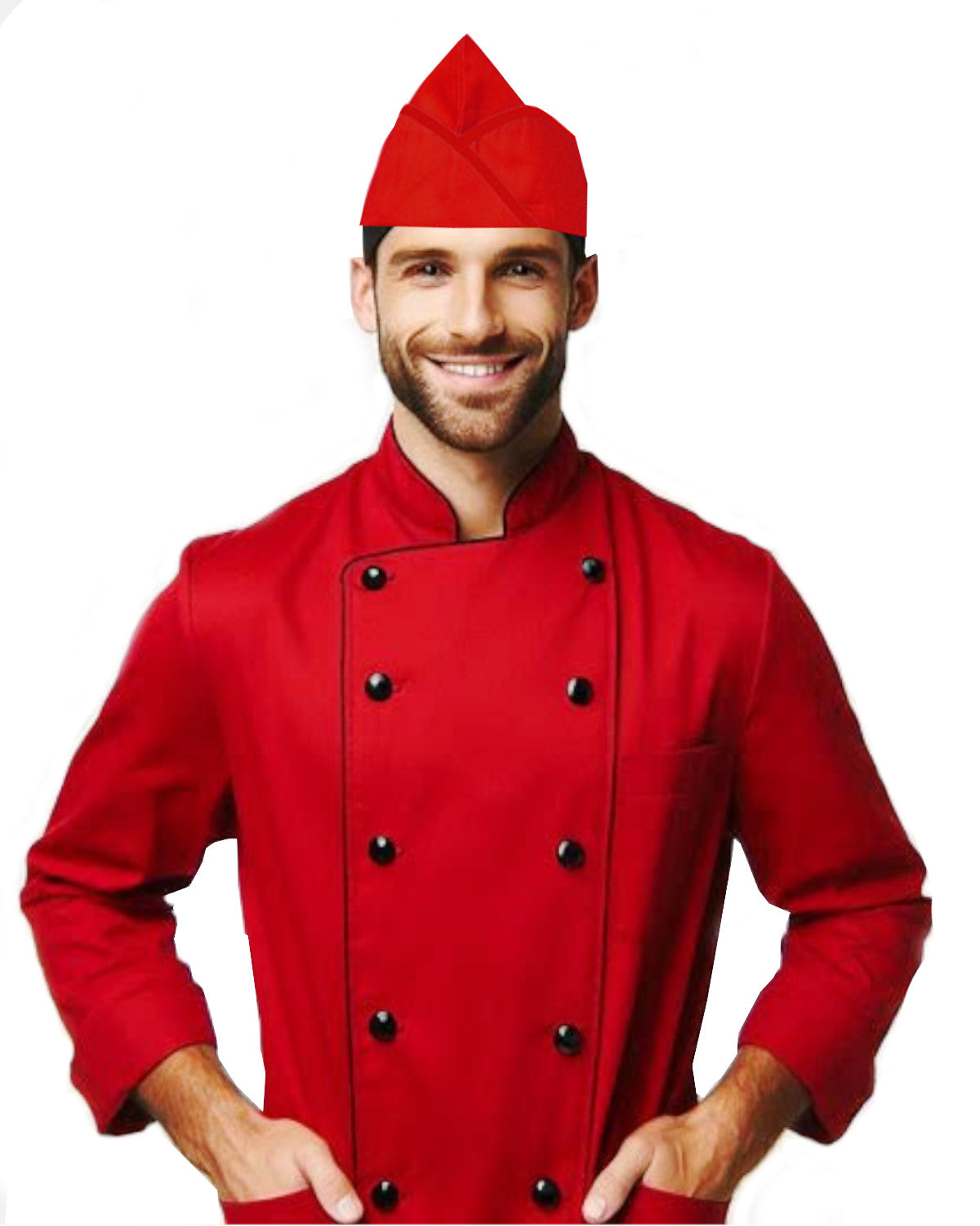 chef red garrison hat, red garrison hats