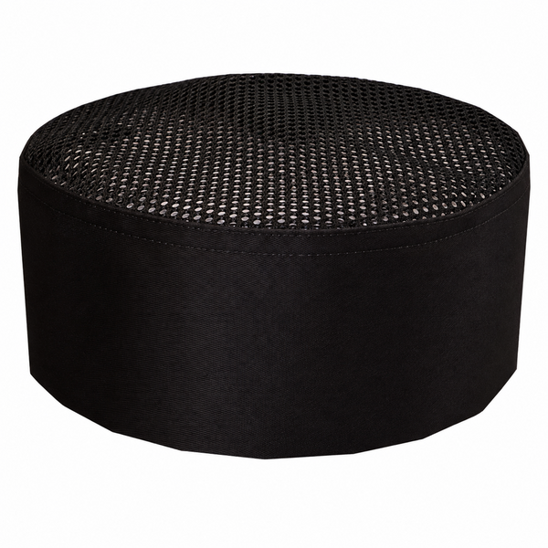 Black chef hat, black chef skull hat