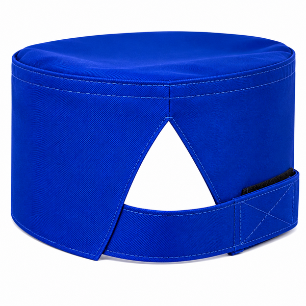 classic chef hat, chef cooking hat, blue chef hat