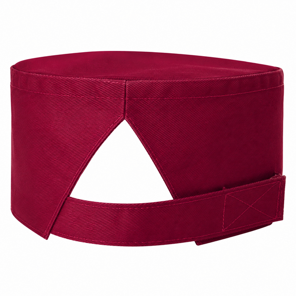 Burgundy chef hat, burgundy kitchen chef hat
