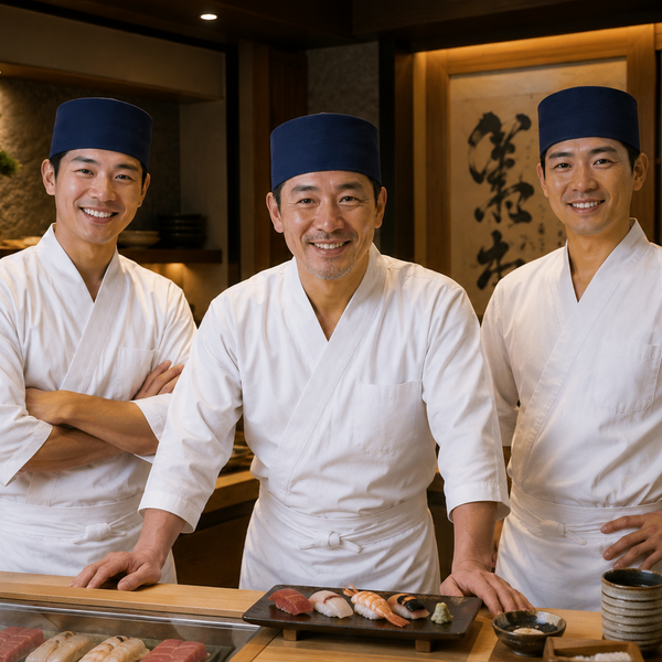 Restaurant Chef Hat Set 3 Pack Adjustable Kitchen Baker Hat Sushi Cool Vent Top Chef Hat