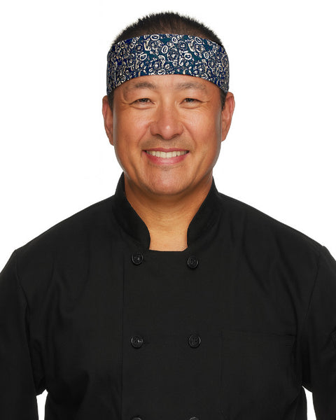 Japanese sushi chef headband, Japanese chef head wear, Japanese headband, headband, Japanese chef headbands