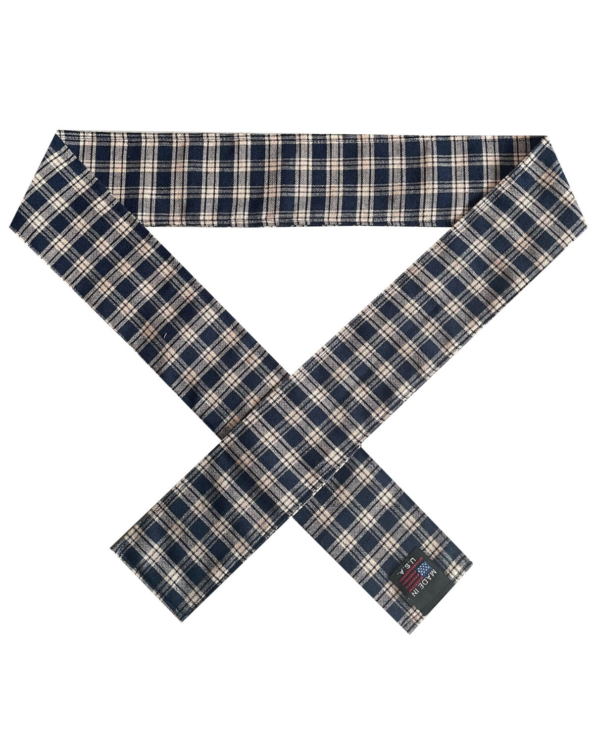 Headband, made in USA headband, Grid headband, sushi chef headband, Japanese chef headbands