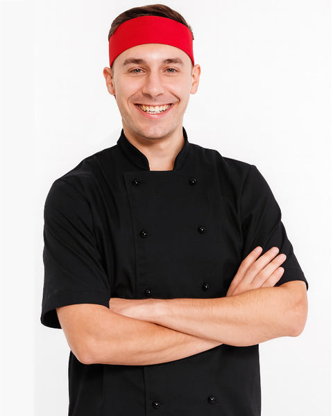 Chef headband, sushi chef headband, Japanese restaurant uniform, Hibachi chef headwear, Hibachi chef headbands