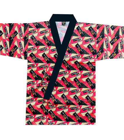 Japanese sushi chef coat, traditional sushi chef coat, happi coat