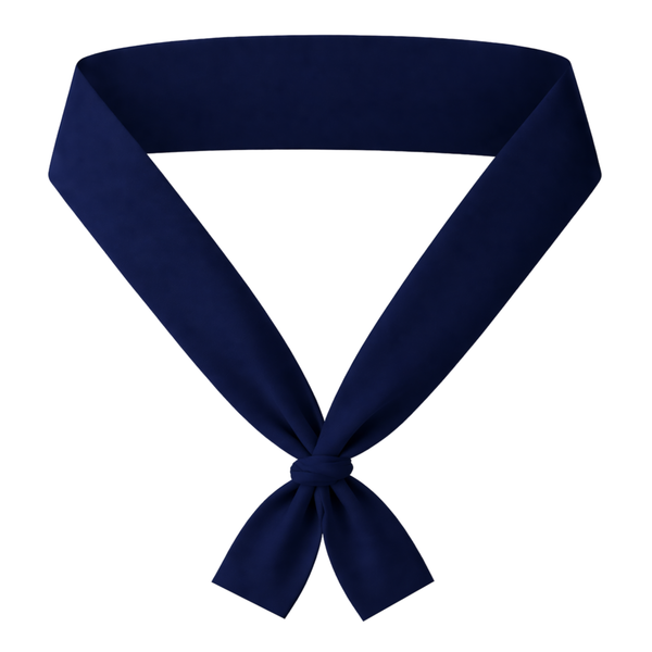 dark blue headband, Japanese headband, hibachi chef headband, sushi chef headband