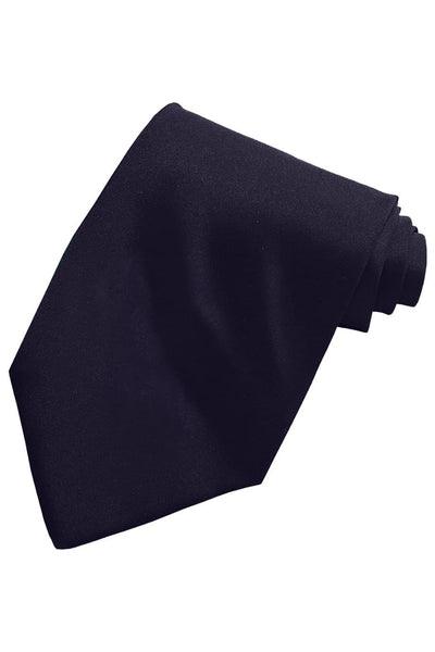 Navy color solid tie, navy solid tie, neck tie