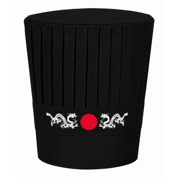 hibachi tall hat set, hibachi chef tall hat set