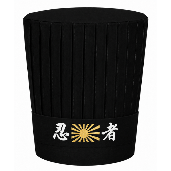 hibachi chef outfit, hibachi chef uniform, hibachi chef hat set, hibachi chef hat and ninja headband