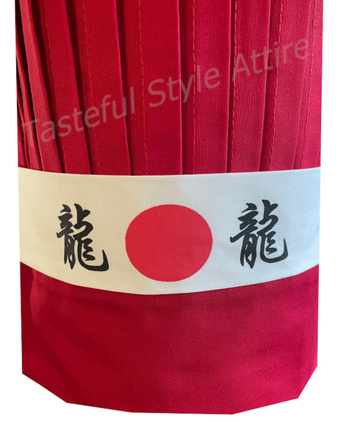 Teppan Chef Uniform, Japanese Chef Hat Set