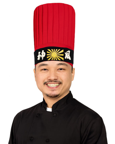 Hibachi chef hat set, Tepanyaki grill chef hat set, Hibachi chef gifts, Japanese chef uniform