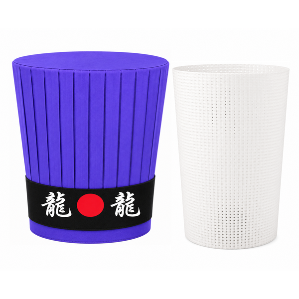 Japanese Teppanyaki chef hat set with headband and support insert