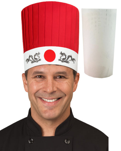 hibachi chef hat sets, hibachi chef hat set, Teppan chef hat set