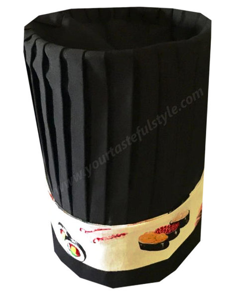 Japanese Grill chef hat set, Hibachi chef tall hat sets