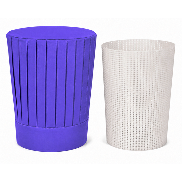 Mesh support insert net for tall chef hats and hibachi uniforms