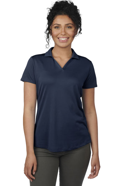 NAVY BLUE WOMEN SOFT POLO