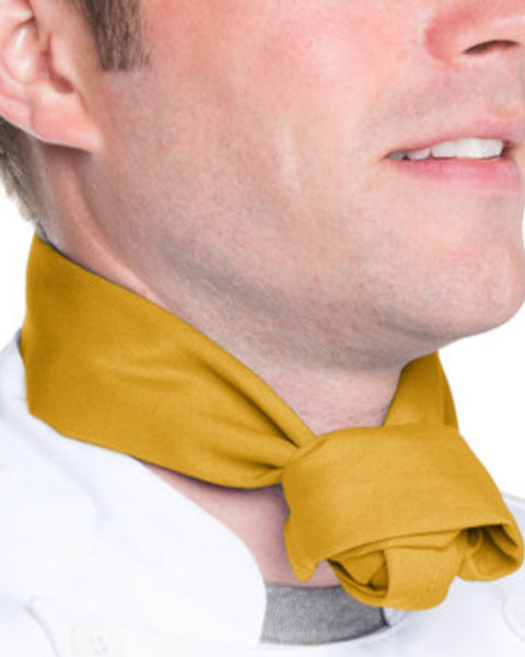 gold chef bandana, gold chef neckerchiefs 