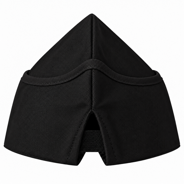 Black garrison chef hat for restaurant staff