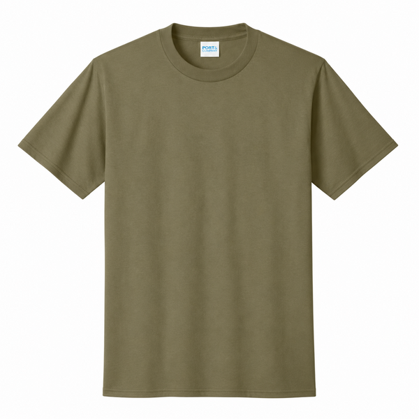 coyote brown restaurant employee crew neck T-shirt