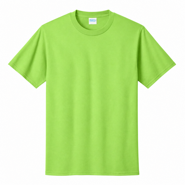 Lime food service uniform T-shirt